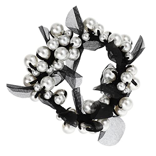 TOVINANNA Spitze Perle Design Haarreif Für Mädchen Und Damen Kopfschmuck Mit Perlen Haarband Für Verschiedene Anlässe von TOVINANNA