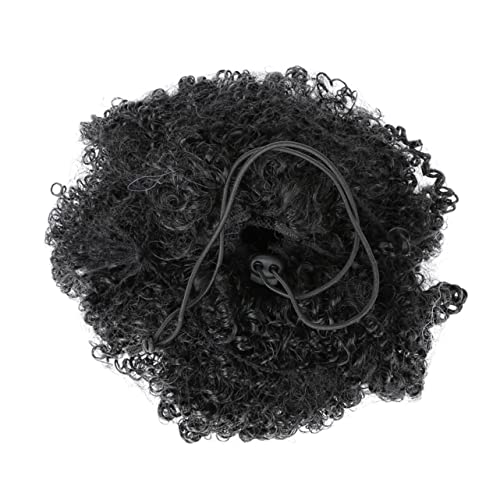 TOVINANNA 1stück Realistic Short Afro Wig Für Damen Natürliche Synthetische Haarperücke Für Cosplay Partys Und Alltag Und Stylisch von TOVINANNA