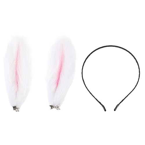 TOVINANNA Kaninchenohr Stirnband Party Haarband Requisite Originelles Hasenohr Dekor Kostüm Stirnband Party Kopfschmuck Tier Kopfschmuck Prop Decor von TOVINANNA