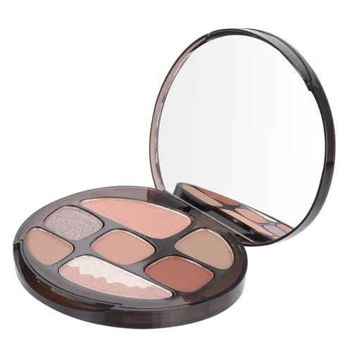 TOVINANNA 8-schatten-palette – Mattes Und Schimmerndes Lidschatten-set Mit Rouge Und Highlighter Für Alle Hauttöne von TOVINANNA