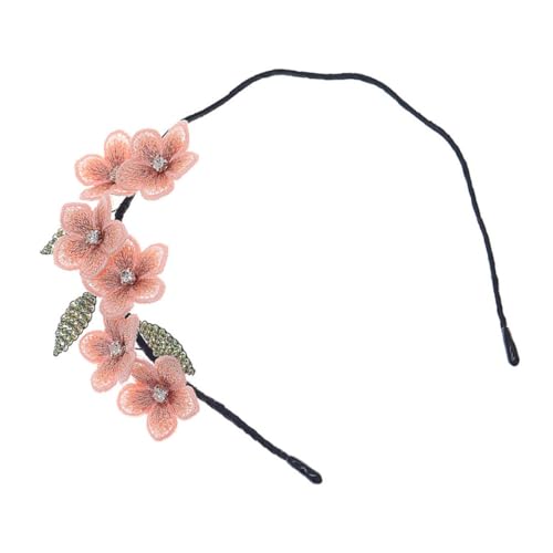TOVINANNA Blumen Stirnband Damen Gesticktes Haarband Kopfschmuck Schickes Haar Party Alltagslook Leicht Versorgung von TOVINANNA