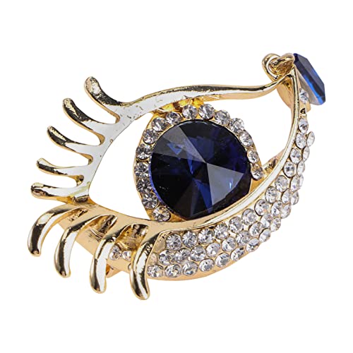 TOVINANNA Augenbrosche mit Strass Brustnadel für Damen Kreative Corsage Brosche zur Dekoration von Kleidung und Accessoires von TOVINANNA
