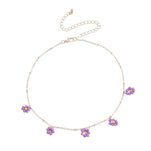 TOVINANNA Halskette Damen Verstellbare Quastenkette Bezaubernde Halskette Legierung für Partys und Alltag von TOVINANNA