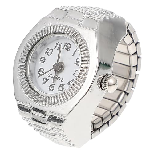 TOVINANNA Fingeruhr Damen Quarz Ring Uhr Runde Lässige Fingerringuhr Armbanduhr für Frauen für Alltag und Besondere Anlässe TOVINANNA Fingeruhr Damen Quarz Ring Uhr Runde Lässige Fingerringuhr Armbanduhr für Frauen für Alltag und Besondere Anlässe von TOVINANNA