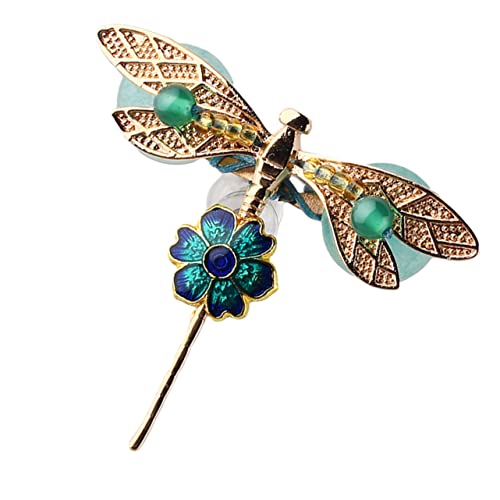 TOVINANNA Libellen Brosche für Damen Ethno Stil Glänzende Broschennadel Legierung Stoffaccessoire für Kleidung Schals und Tücher von TOVINANNA