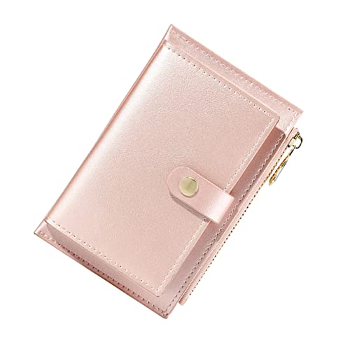 TOVINANNA 1Stück PU Reißverschluss Geldbörse für Damen Mehrfarbiger Kartenhalter mit Kreativdesign für Münzen Karten Besondere Anlässe von TOVINANNA