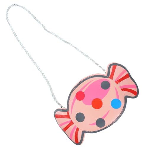 TOVINANNA Zuckersüße Junge Mädchen Umhängetasche Im Candy-Design Mini Crossbody Bag Für Mädchen Handliche Wechselgeldbörse in Leuchtenden Farben Geschenk Für Junge Robustes Und Leichtes Mate von TOVINANNA