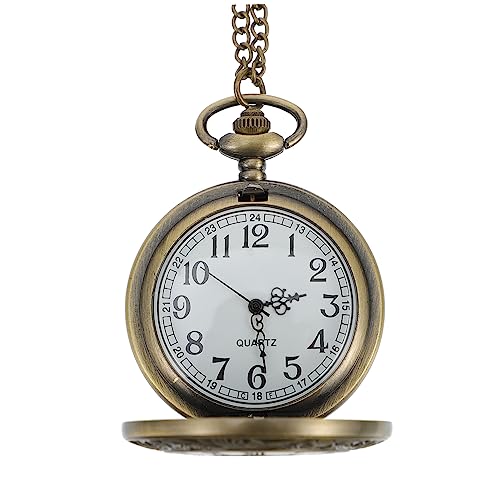 TOVINANNA 1Stück Vintage Hängende Taschenuhr mit Römischen Ziffern Steampunk Uhr für Dekoration Praktischen Einsatz von TOVINANNA
