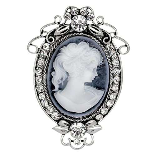 TOVINANNA Strassbrosche Mit Filigranem Vintage-design Aus Hochwertigem Resin Gefertigt Als Modisches Accessoire Für Kleidung Taschen Und Hüte Einzigartiges Geschenk Für Damen TOVINANNA Strassbrosche Mit Filigranem Vintage-design Aus Hochwertigem Resin Gefertigt Als Modisches Accessoire Für Kleidung Taschen Und Hüte Einzigartiges Geschenk Für Damen von TOVINANNA