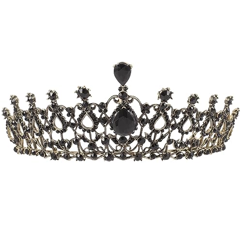 TOVINANNA 1stück Barocke Brautkrone Mit Eleganten Strasssteinen Hochzeitskopfschmuck Für Frauen Für Geburtstagsfeiern Fotoshootings Und Besondere Anlässe von TOVINANNA