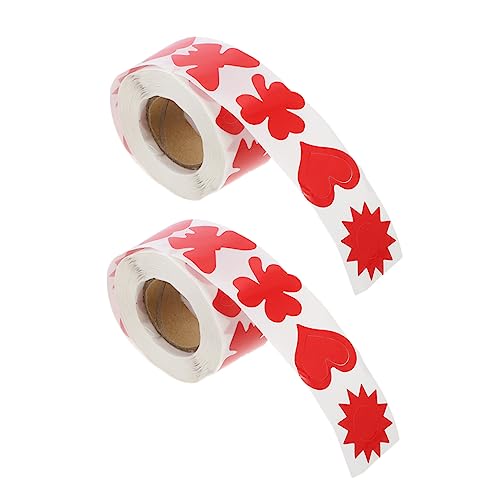 TOVINANNA 2 Rollen Aufkleber Bräunungsaufkleber Set Selbstklebende Körperaufkleber für Sonnenbank von TOVINANNA