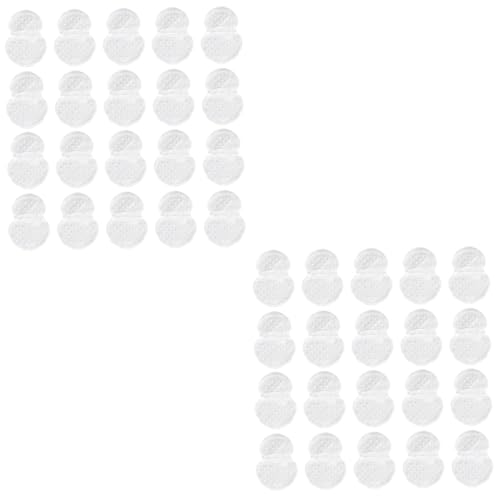 TOVINANNA 2 Sätze Antitranspirant-pad Schweißschutzmatte Schweißschutzpolster Nass Achselpolster Aufkleber Achselmatte Polster Zur Schweißprävention Schweißpads Staubfreies Papier 20 Blatt*2 von TOVINANNA