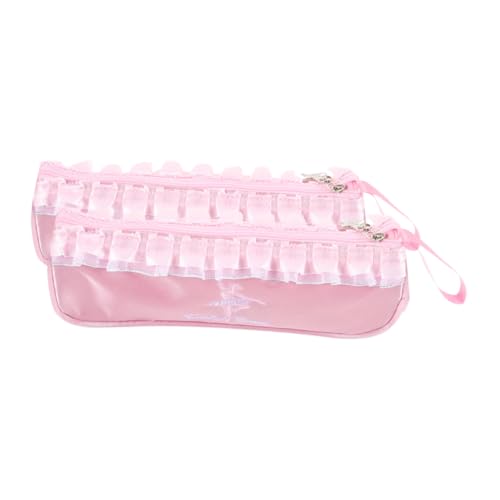 TOVINANNA 2 Stück Atmungsaktive Polyester Zipper Organizer für Mädchen Praktischer Aufbewahrungsbeutel für Tanzstudio Reisen von TOVINANNA