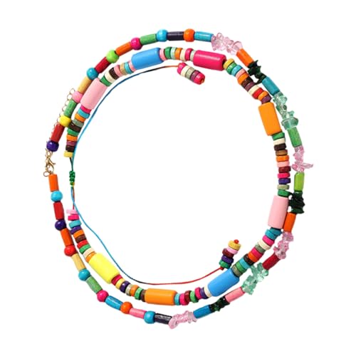 TOVINANNA 2 Stück Bohemian Stil Halskette mit Holzperlen Teiliges für Frauen Dekoration für Partys und Festliche Anlässe Modischer Statement Schmuck für Besondere Gelegenheiten TOVINANNA 2 Stück Bohemian Stil Halskette mit Holzperlen Teiliges für Frauen Dekoration für Partys und Festliche Anlässe Modischer Statement Schmuck für Besondere Gelegenheiten von TOVINANNA