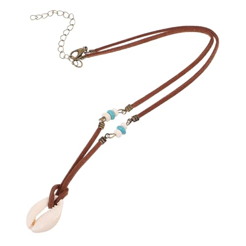 TOVINANNA 2stücke Muschelkette Für Damen Mit Ozeanmotiv Anhänger Boho-stil Strand Halskette Modischer Schmuck Für Frauen Und Mädchen Zum Tragen Im Alltag Festen von TOVINANNA