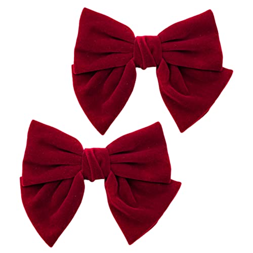 TOVINANNA 2stücke Hochzeitskopfschmuck Mit Schleife Kinderhaarnadel Aus Zartem Material Haarschmuck Für Mädchen Elegant Verarbeitet Haarschleifenzubehör Für Festliche Anlässe von TOVINANNA