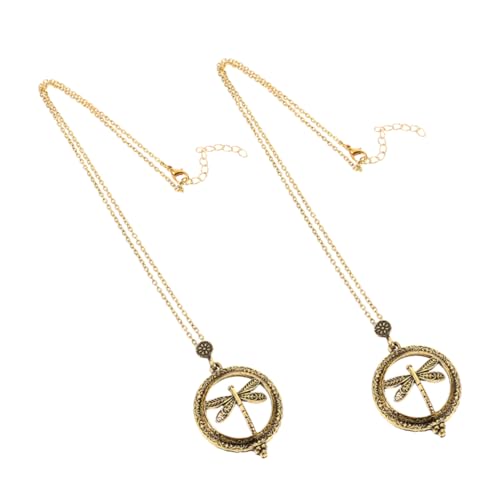 TOVINANNA 2 Stück Trendige Libellen Halskette Mit 5-fach Lupe Hohles Design Schmuck Für Frauen Zum Lesen Für Hobbys TOVINANNA 2 Stück Trendige Libellen Halskette Mit 5-fach Lupe Hohles Design Schmuck Für Frauen Zum Lesen Für Hobbys von TOVINANNA