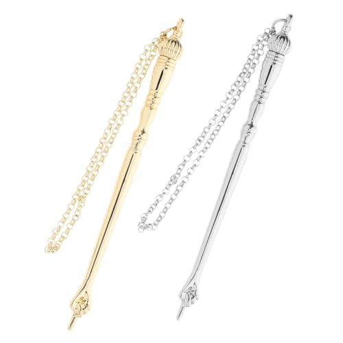 TOVINANNA 2 Stück Hinweise Zum Bibellesen Tragbares Lesegerät Werkzeug Zum Bibellesen Bibelleseführer Gekrönter Zeiger Lesehinweise Fingerlesen Für Zinklegierung von TOVINANNA