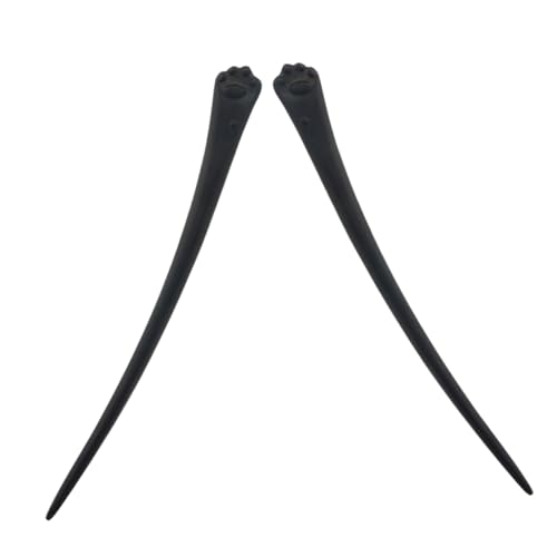 TOVINANNA 2stücke Holz Haarnadel Katzenpfote Chinesisch Stil Für Frauen Langes Haar Handgefertigt Vintage Haaraccessoires Haarstäbchen Stilvolle Frisuren Fixierung von TOVINANNA