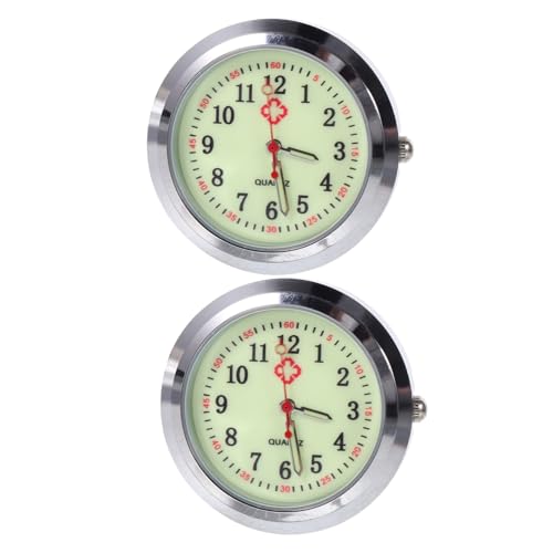 TOVINANNA 2 Stück Kreative Quarz Taschenuhr für Pflegekräfte DIY Uhrzubehör Leuchtendes Design für Armbanduhr und Taschenuhr von TOVINANNA