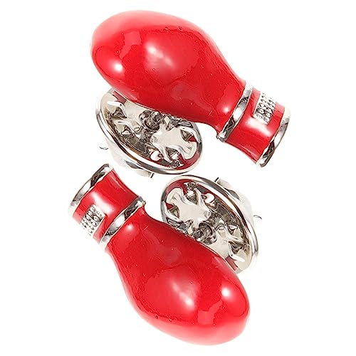 TOVINANNA 2 Stück Metall Boxhandschuhe Broschen für Männer Dekorative für Einzigartige Outfits und Kreative Looks von TOVINANNA