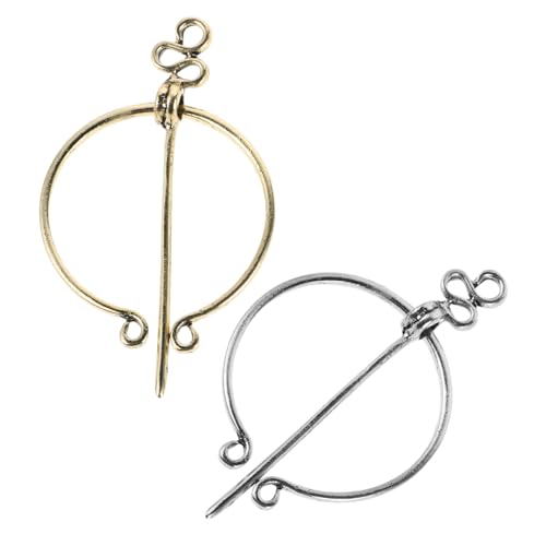 TOVINANNA 2stücke Metall Viking Brosche Und Gürtel Schnalle Zinklegierung Für Damen Geeignet Als Anstecknadel Oder Kostümzubehör Antike Und Goldoptik Für Verschiedene Anlässe TOVINANNA 2stücke Metall Viking Brosche Und Gürtel Schnalle Zinklegierung Für Damen Geeignet Als Anstecknadel Oder Kostümzubehör Antike Und Goldoptik Für Verschiedene Anlässe von TOVINANNA