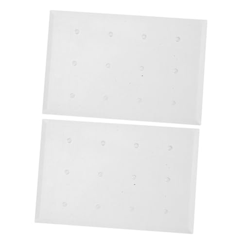 TOVINANNA 2 Stück Nail Bit Holder Acryl Nagelbohrer Ständer Nagelfräser Bits Organizer Nagelbohrer Aufbewahrungsständer für Nagelkunst Maniküre Zubehör Transparent Langlebig von TOVINANNA