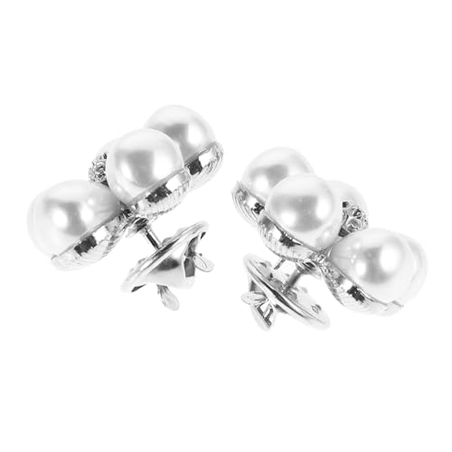 TOVINANNA 2 Stück Perlen Brosche für Damen für Koreanische Kleidung Accessoires zur Dekoration von Kleidung von TOVINANNA