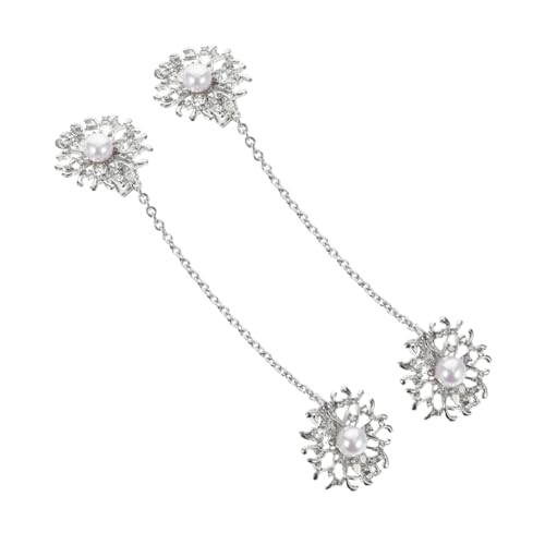 TOVINANNA 2 Stück Perlen Sweater Kette für Damen Hochwertige Alloy Schal Clips für Büro und Freizeitoutfits TOVINANNA 2 Stück Perlen Sweater Kette für Damen Hochwertige Alloy Schal Clips für Büro und Freizeitoutfits von TOVINANNA