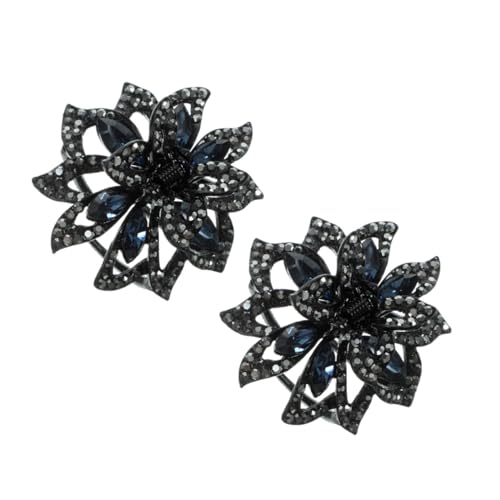 TOVINANNA Modische Haarspangen Aus Metall Mit Strasssteinen Elegante Clips Für Damen von TOVINANNA