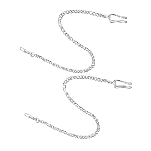 TOVINANNA 2stücke Herren Taschenuhrketten Aus Materialien Für Schmuckherstellung Schlüsselanhänger Und DIY Kleidung Decor Mit Minimalistischem Design Und Einfacher Anpassung von TOVINANNA