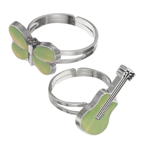 TOVINANNA 2 Stück Verstellbare Farbwechsel Ringe für Interaktive Stimmungsringe mit Tierischen Motiven Geburtstagsfeiern Valentinstag Geschenkartikel für Jungen TOVINANNA 2 Stück Verstellbare Farbwechsel Ringe für Interaktive Stimmungsringe mit Tierischen Motiven Geburtstagsfeiern Valentinstag Geschenkartikel für Jungen von TOVINANNA