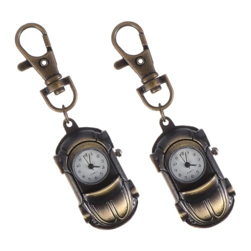 TOVINANNA 2stücke Automatiktaschenuhr Elegant in Klassischer Form Mechanische Uhr Für Herren Und Damen Stilvoll Retro-taschenuhr Aus Hochwertigem Material Dekorativ Für Studenten Und von TOVINANNA