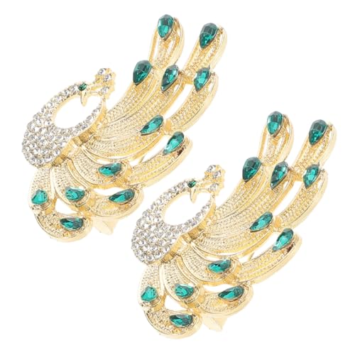 TOVINANNA 2stücke Strass-vogel-brosche Für Damen Sicherheits-anstecknadeln Dekorative Clips Für Kleidung Schals Und Diy-projekte Zinklegierung von TOVINANNA