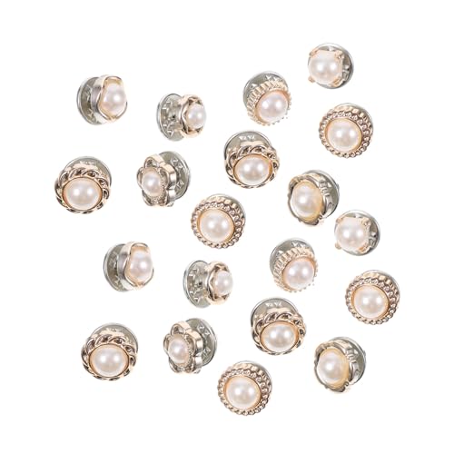 TOVINANNA 20 Stück Kreative Knöpfe für Kleidung Set Manschettenknöpfe Accessoires für Formelle Anlässe Hochzeiten und Geschäftstreffen von TOVINANNA