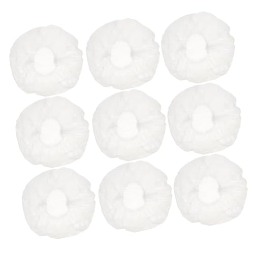 TOVINANNA 200 Stück Einweg Badekappen Atmungsaktive Duschhaube für Damen Multifunktional für Hause Glattes PE Material von TOVINANNA