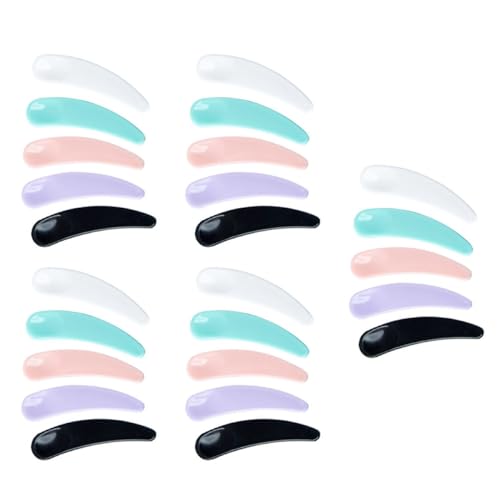 TOVINANNA 200stücke Kosmetikspatel Augencremelöffel Gesichtscremelöffel Make-up-löffel Kosmetiklöffel Kosmetikspatel Kosmetikbedarf Cremescoop Werkzeug Zubehör von TOVINANNA