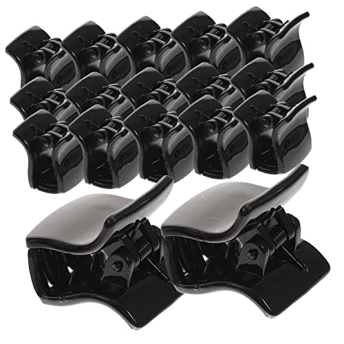 TOVINANNA Praktische Schwarze Haarspangen 20 Stück Mini-clips Für Damen Herren Und Kinder Styling von TOVINANNA