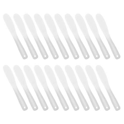 TOVINANNA 20stücke Make-up Spatel Aus Wiederverwendbare Gesichtscreme-applikatoren Für Hautpflege Und Kosmetische Anwendungen Für Frauen Und Mädchen von TOVINANNA