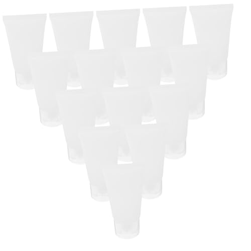 TOVINANNA 20stücke Wiederverwendbare Quetschflaschen in Reisegröße Leere Lotionflaschen Für Reise Kosmetikbehälter Mit Auslaufsicherem Design Praktisch Für Handcreme Und Flüssigseife TOVINANNA 20stücke Wiederverwendbare Quetschflaschen in Reisegröße Leere Lotionflaschen Für Reise Kosmetikbehälter Mit Auslaufsicherem Design Praktisch Für Handcreme Und Flüssigseife von TOVINANNA