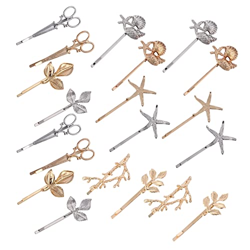 TOVINANNA 20stücke Metall Haarspangen Haarnadeln Für Damen Vielfältige Designs Für Für Tägliches Styling Und Besondere Anlässe von TOVINANNA