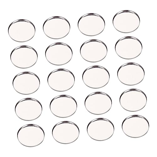 TOVINANNA 20stücke Lidschattenplatten Lidschatten Lagerung Platten Leere Lidschatten Platten Rougebox von TOVINANNA