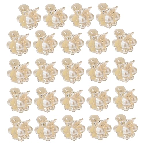 TOVINANNA 24stücke Kleine Perlen Haarspangen Schmetterlings Haarspangen Für Mädchen Sonnenblumen Haarschmuck Accessoires Für Frauen von TOVINANNA