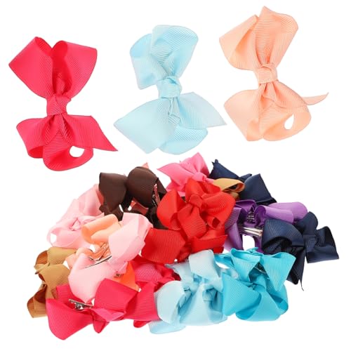 TOVINANNA 24stücke Mädchen Bögen Haarschmuck Bögen Haar Clips Haarschleifen Mädchen Accessoires von TOVINANNA