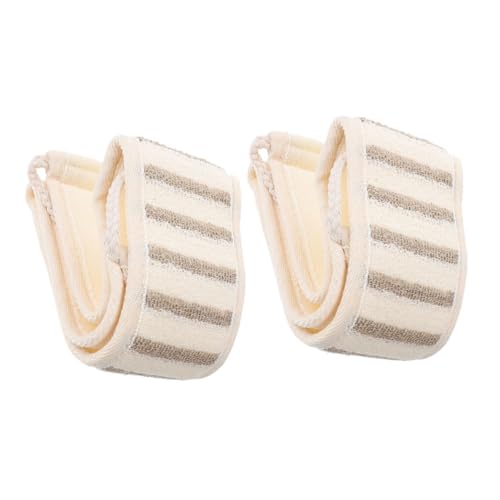 TOVINANNA 2Pcs Badetuchschwämme Waschlappen Handtücher Körperpeelte Bad Schwamm Peeliser Waschstoff Azeuvea Peeling Pads Gesichtstücher Für Frauen Reinigung Japan Import Ice Maker Tably von TOVINANNA
