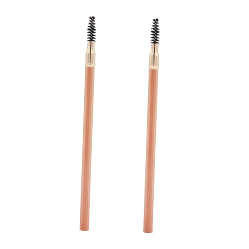 TOVINANNA 2stücke Augenbrauenpinsel Make-up-tool Augenbrauenstift Augenbrauenpinsel Brauenstift Cosmetic-tool Verschiedene Farben von TOVINANNA