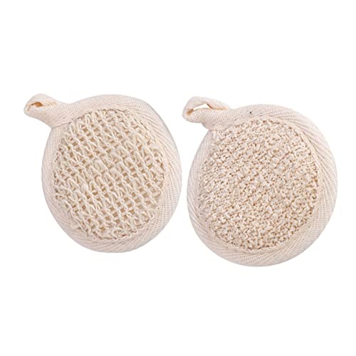 TOVINANNA 2St Badetuch Waschschwämme für den Körper Haut Mikrofaser Schüssel Make-up-Entferner mit Wattepads fleab badezusã¤tze bath towels badebürsten Beinschrubber Badehandtücher betäuben von TOVINANNA