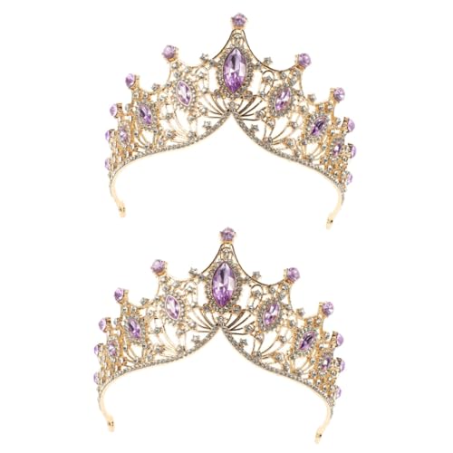 TOVINANNA 2stücke Delicate Mit Rhinestone Für Bräute Vintage Krone Als Hochzeitsaccessoire Für Engagement Brautdusche Und Besondere Anlässe TOVINANNA 2stücke Delicate Mit Rhinestone Für Bräute Vintage Krone Als Hochzeitsaccessoire Für Engagement Brautdusche Und Besondere Anlässe von TOVINANNA