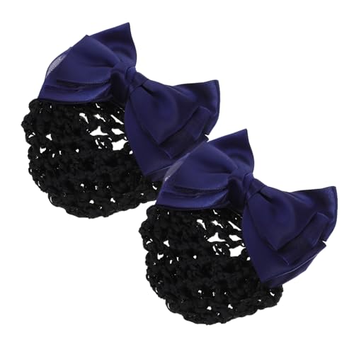 TOVINANNA Haarknotenhalter Für Damen 2 Stück Stoff-haarnetz-clips Stirnband Elegante Haarnetze Für Damen von TOVINANNA