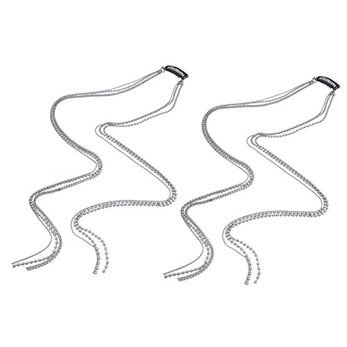 TOVINANNA 2stücke Teiliges Langer Quasten Haarspangen Clips Für Frauen Elegante Barrette Für Pferdeschwanz Stilvolles Haarschmuck Für Besondere Anlässe Und Alltag von TOVINANNA